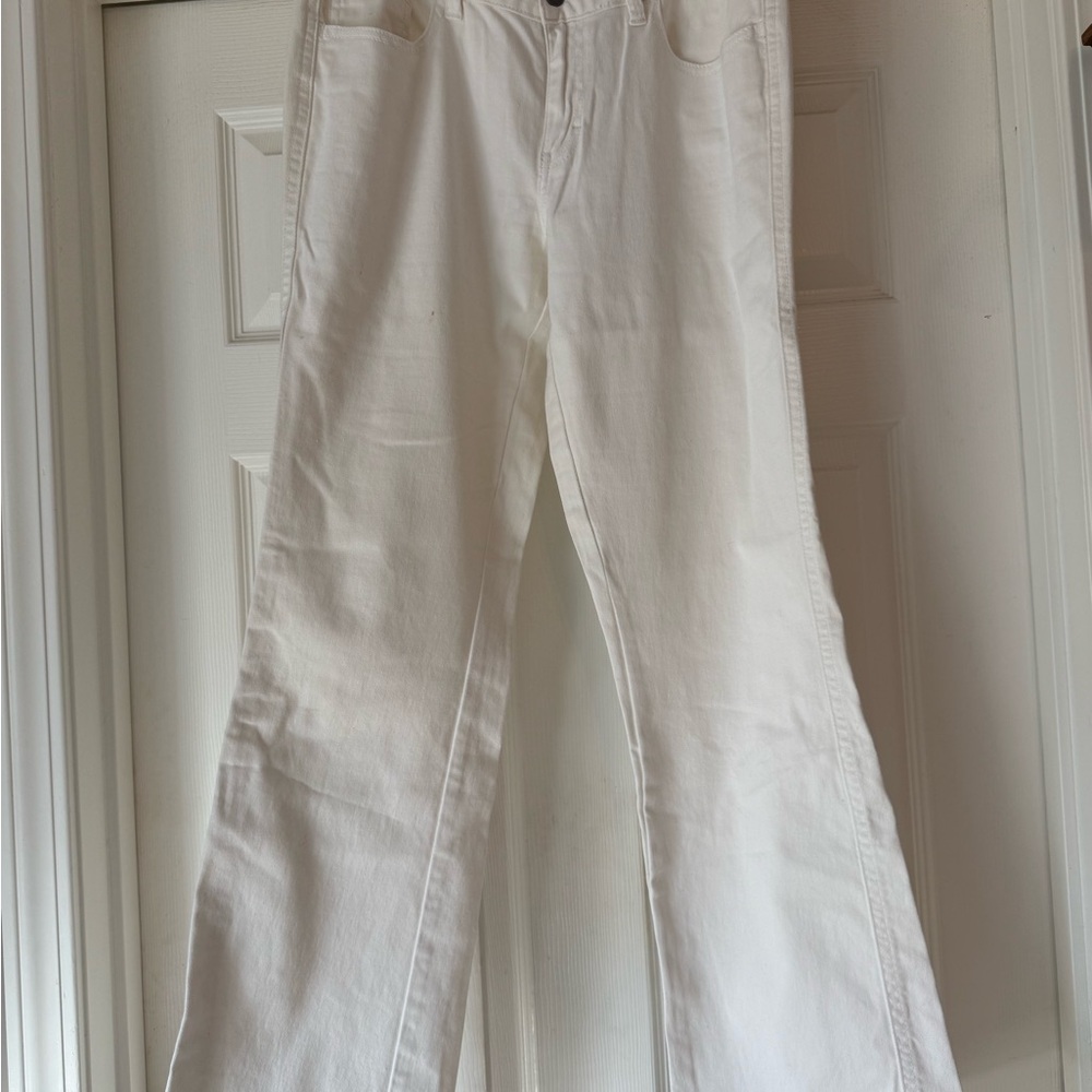 Calvin Klein White Denim Pants